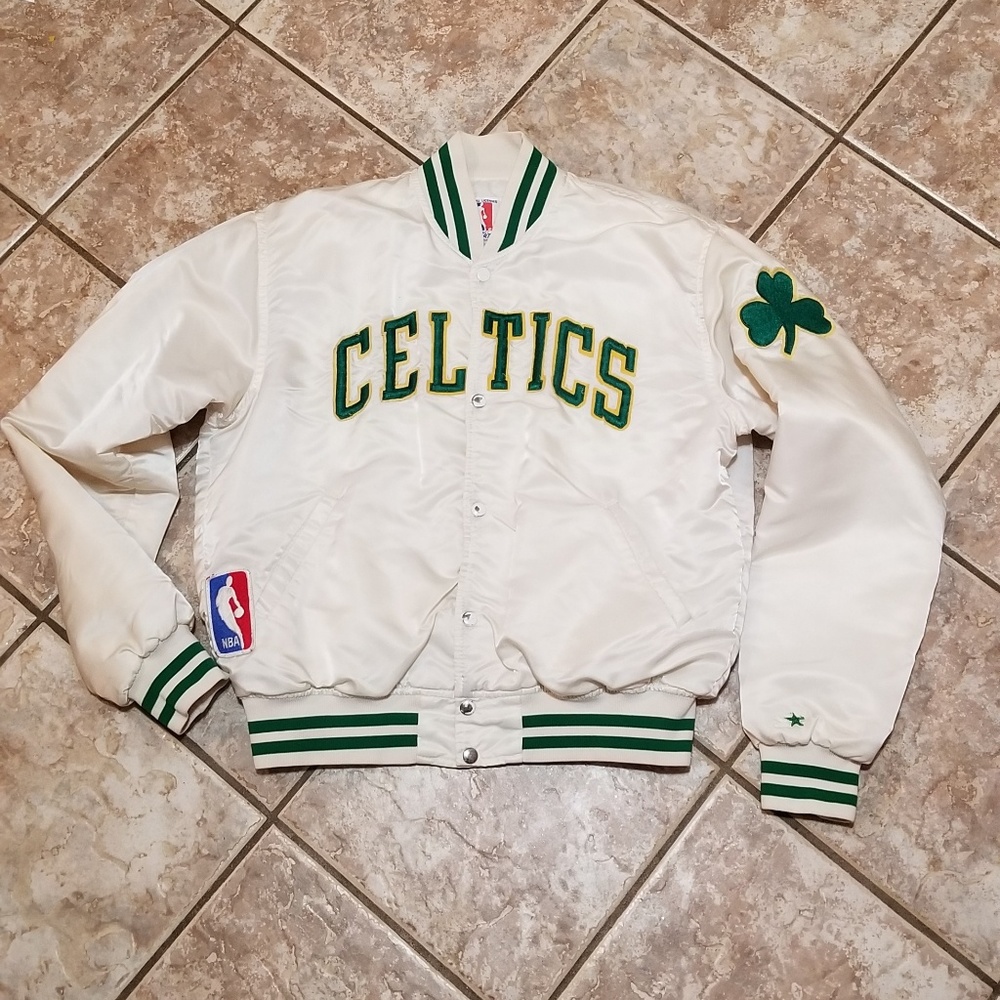 1980s Starter BOSTON CELTICS Bomber Jacket